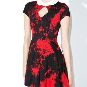 Killstar Dye Fast Kindred Dress Peter Pan Collar
